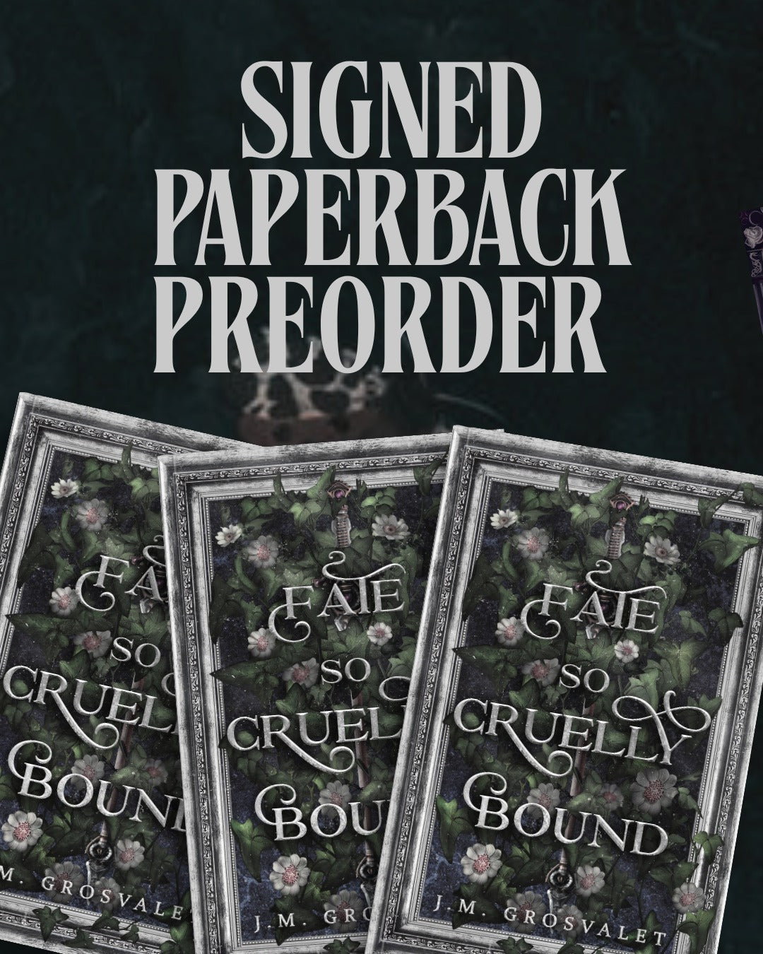 Fate So Cruelly Bound—Signed Paperback PREORDER
